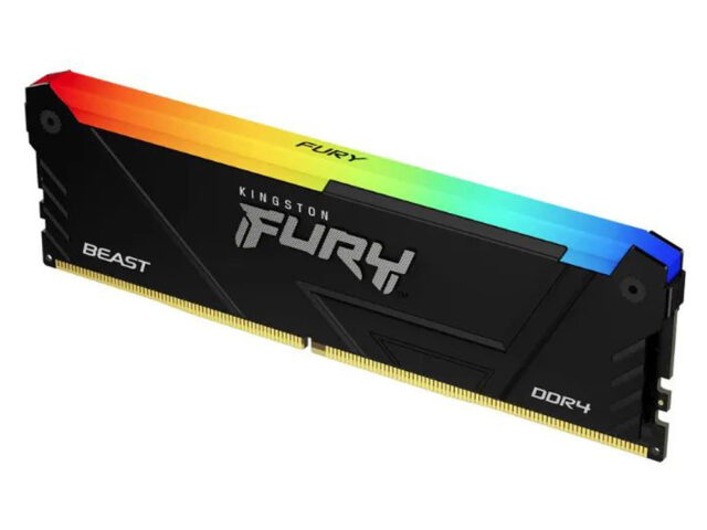Memória RAM 32GB Kingston Fury Beats RGB 3200MHz DDR4 - KF432C16BBA-32