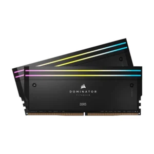 Memória RAM Corsair Dominator Titanium RGB 32GB DDR5 6400MHz CMP64GX5M2B6400C32