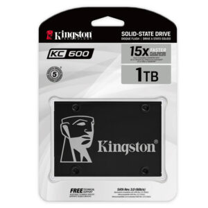 SSD Kingston KC600 1024G SATA3 2,5 - SKC600/1024G
