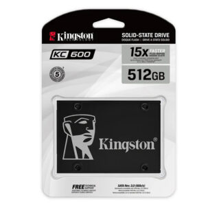SSD Kingston KC600 512GB SATA3 2,5 - SKC600/512G