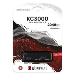SSD KINGSTON 2TB KC3000 PCIE 4.0 NVME M.2 - SKC3000D/2048G